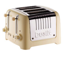DUALIT  DL4C 4-Slice Toaster - Cream